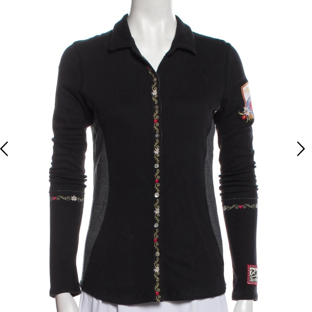 Alp N Rock Aspen Ski Long-Sleeve Henley T - Size 1(US XS)